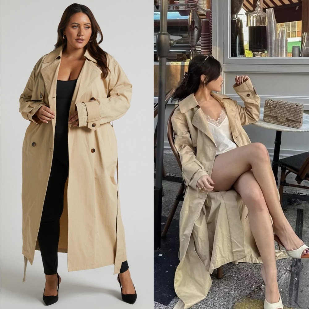 Women's Beige Trench Coat